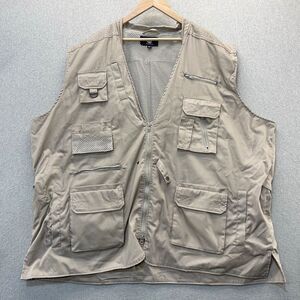 Rothco Safari Tactical Vest Khaki Tan Men's 4XL Hunting